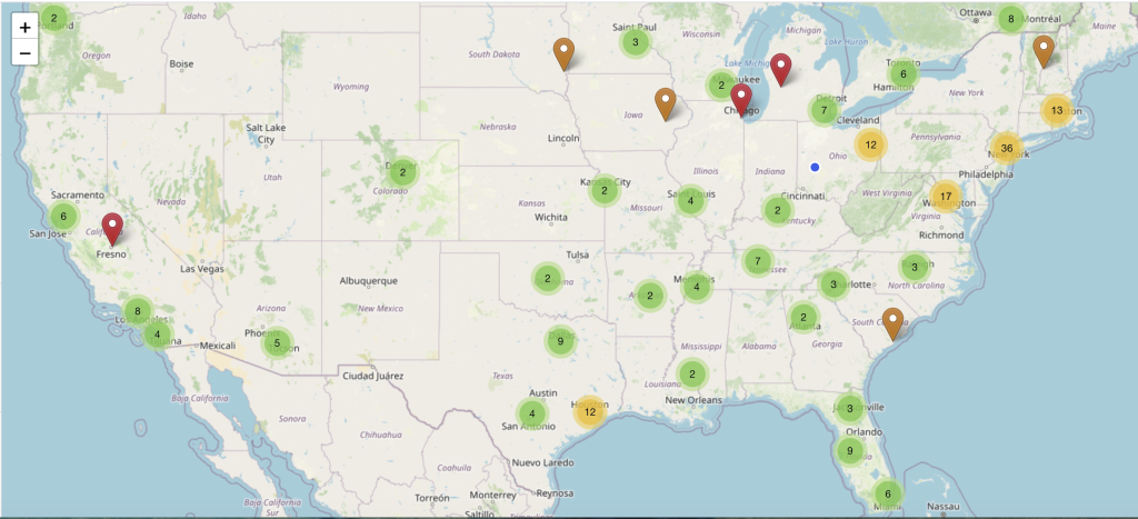 Clinical Trial Map